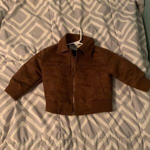 Infant Suede bomber jacket